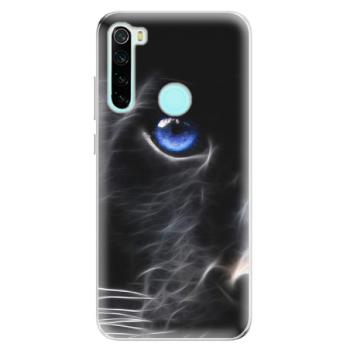 Odolné silikonové pouzdro iSaprio - Black Puma - Xiaomi Redmi Note 8