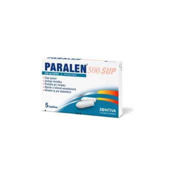 Paralen 500 SUP sup.5 x 500 mg