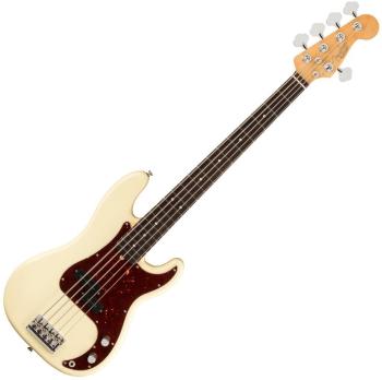 Fender American Professional II Precision Bass V RW Olympic White 5-strunná baskytara