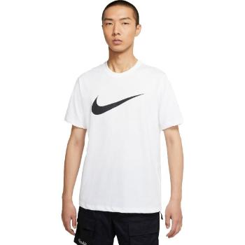 Nike NSW TEE ICON SWOOSH Pánské tričko, bílá, velikost