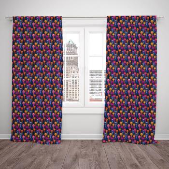Závesy Jellyfish (Rozmer: 140x250, Materiál: Interlock)