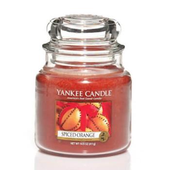 Yankee Candle Aromatická svíčka Classic střední Spiced Orange 411 g