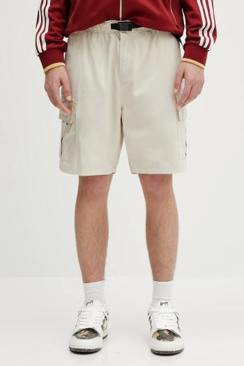 Bavlnené šortky Barbour Barbour Grindle Cargo Relaxed Short béžová farba, MST0062