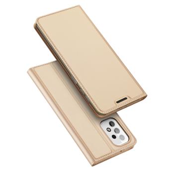 DUX Peňaženkový kryt Samsung Galaxy A23 / A23 5G zlatý