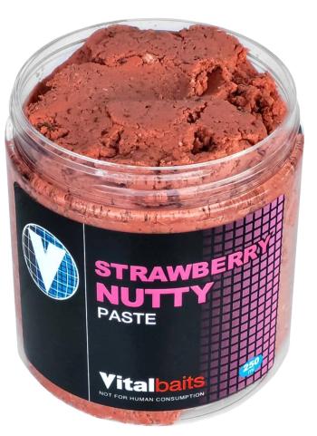 Vitalbaits těsto strawberry nutty paste 250 ml