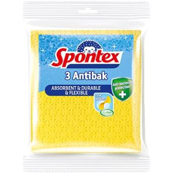 SPONTEX Antibak houbová utěrka 3 ks (9001378424871)