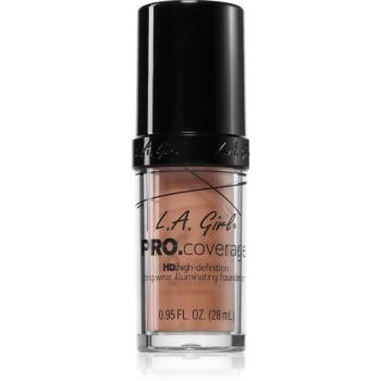 L.A. Girl Cosmetics PRO. Coverage rozjasňující tekutý make-up odstín Natural 28 ml