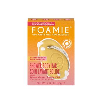 Foamie Tuhá sprchová péče Beach Please (Shower Body Bar) 80 g