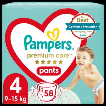 Pampers Premium Care Pants vel. 4 dětské plenkové kalhotky 58 ks