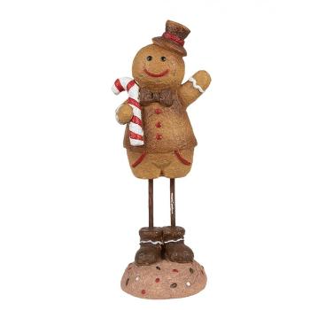 Vánoční dekorace Perníček Gingerbread Man - 7*7*18 cm 6PR4272