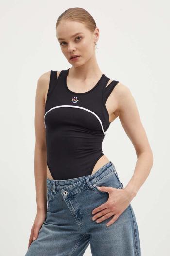 Body Karl Lagerfeld Jeans dámské, černá barva, 245J1708