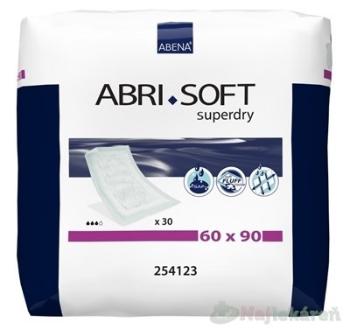 ABENA ABRI SOFT superdry 60x90cm podložka absorpčná, savosť 1500ml, 30ks