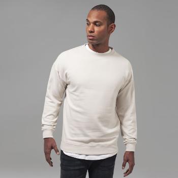 Pánska mikina Urban Classics Sweat Crewneck sand - L