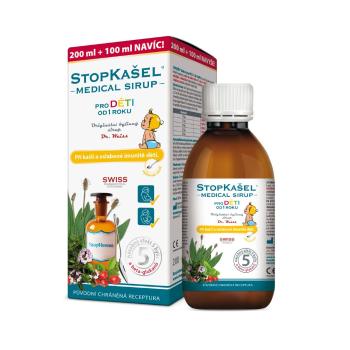 Dr. Weiss STOPKAŠEL Medical sirup pro děti od 1 roku 200+100 ml