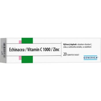 Generica Echinacea/vitamín C/ Zinok tbl EFF 20