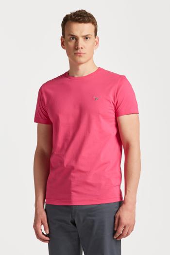 TRIČKO GANT ORIGINAL SS T-SHIRT HYPER PINK