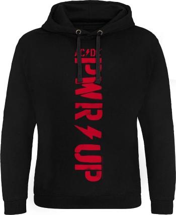 AC/DC Mikina PWR-UP Vertical Logo Unisex Black L