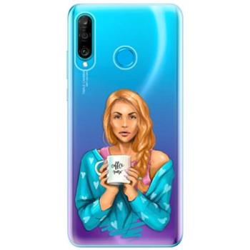 iSaprio Coffe Now - Redhead pro Huawei P30 Lite (cofnored-TPU-HonP30lite)