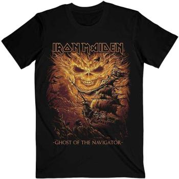 Iron Maiden Tričko Ghost of the Navigator Unisex Black L