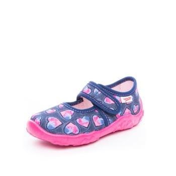 superfit Bonny slipper modrá/růžová