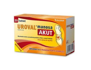 Uroval Manosa AKUT 20 tablet