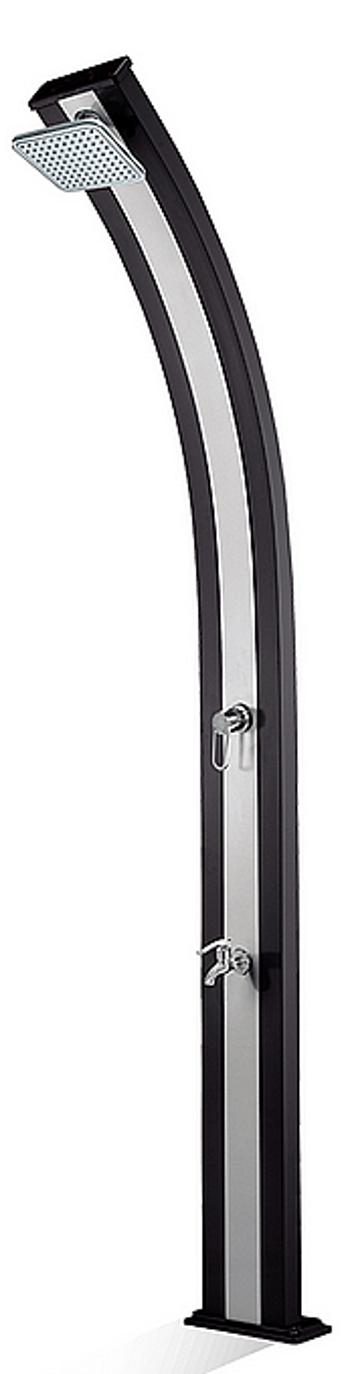 Hanscraft Solárna sprcha SPRING s oplachom nôh (antracit / inox)