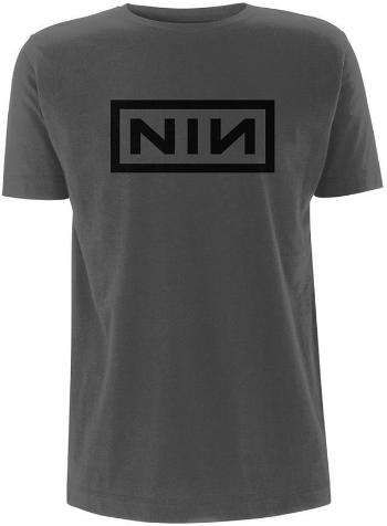 Nine Inch Nails Tričko Classic Logo Grey 2XL