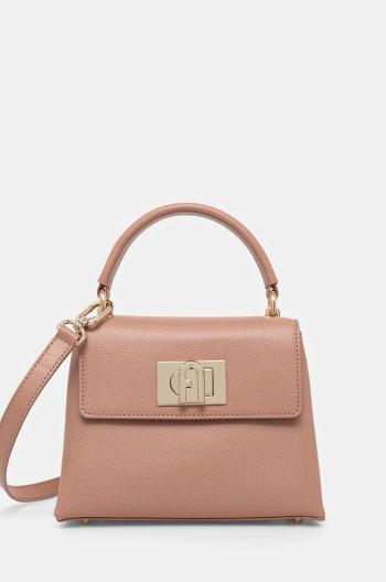 Kožená kabelka Furla růžová barva, WB00109.ARE000.3378S