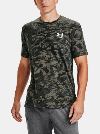 Under Armour UA ABC Camo SS Triko Zelená