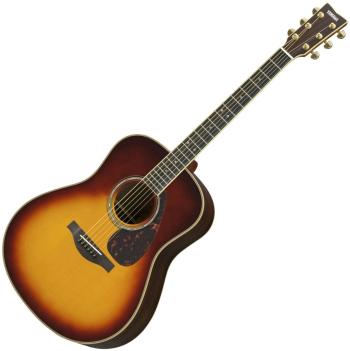 Yamaha LL 16 A.R.E. BS Brown Sunburst Elektroakustická kytara Jumbo