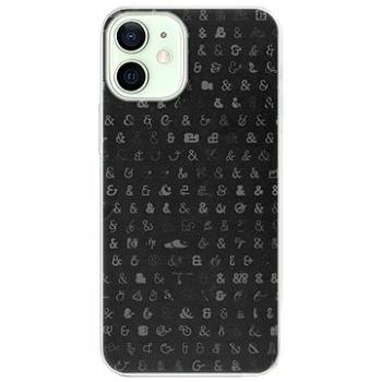 iSaprio Ampersand 01 pro iPhone 12 mini (amp01-TPU3-i12m)