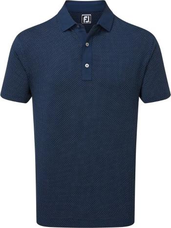 Footjoy Jacquard Dot Navy/White L Polo košile