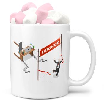 Hrnek Důchod (Náplň hrníčku: Marshmallow)