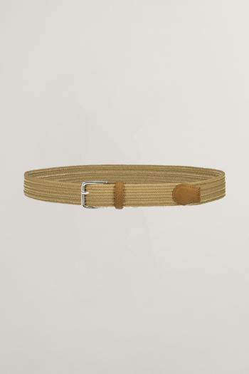 OPASEK GANT ELASTIC NATURAL LOOK BELT WHEAT BEIGE