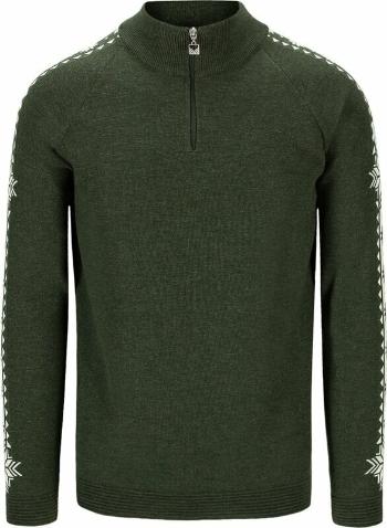 Dale of Norway Geilo Mens Sweater Dark Green/Off White XL Svetr