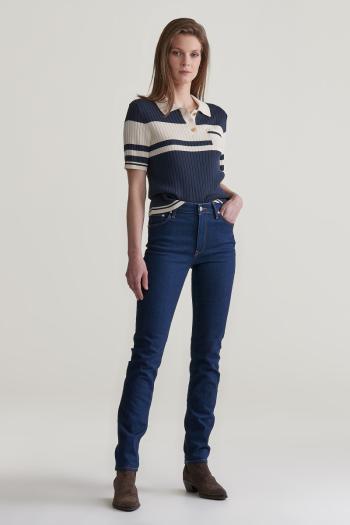 DŽÍNY GANT SLIM SUPER STRETCH JEANS DARK BLUE