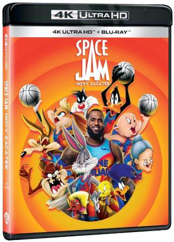 Space Jam 2: Nový začátek (4K ULTRA HD + BLU-RAY) (2 BLU-RAY)