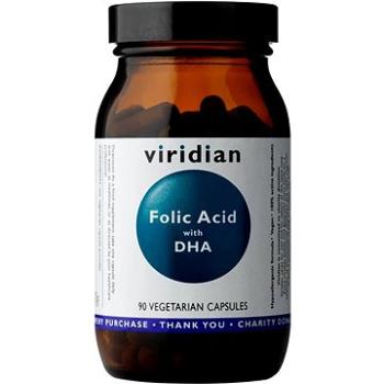 Viridian Folic Acid with DHA 90 kapslí (4612918)