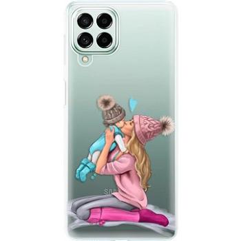 iSaprio Kissing Mom pro Blond and Boy pro Samsung Galaxy M53 5G (kmbloboy-TPU3-M53_5G)