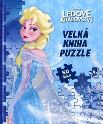 Ledové království - Velká kniha puzzle - kolektiv autorů