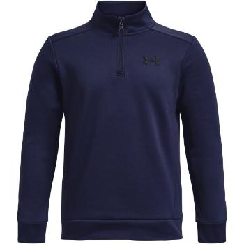 Under Armour ARMOUR FLEECE 1/4 ZIP Chlapecká mikina, tmavě modrá, velikost