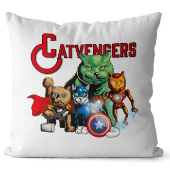 Vankúš Catvengers (Velikost: 40 x 40 cm)