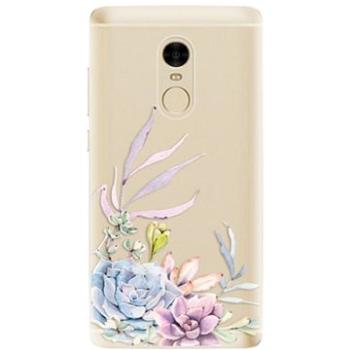 iSaprio Succulent 01 pro Xiaomi Redmi Note 4 (succ01-TPU2-RmiN4)