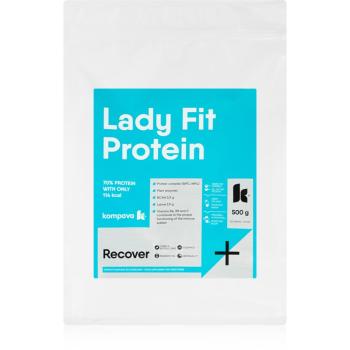 Kompava Lady Fit Protein protein pro ženy příchuť Vanilla/Cream 500 g