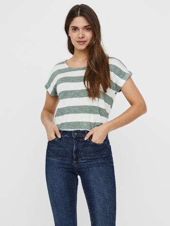 Vero Moda Wide Stripe Triko Bílá