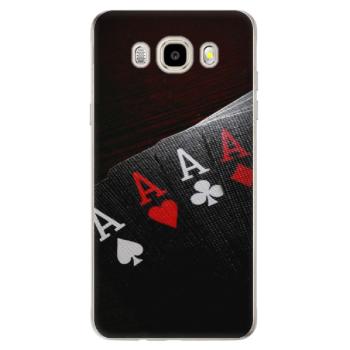 Odolné silikonové pouzdro iSaprio - Poker - Samsung Galaxy J5 2016