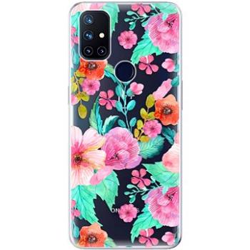 iSaprio Flower Pattern 01 pro OnePlus Nord N10 5G (flopat01-TPU3-OPn10)