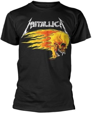 Metallica Tričko Flaming Skull Tour '94 Unisex Black 2XL