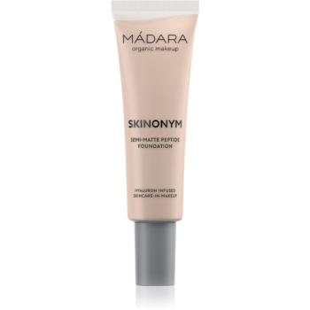 MÁDARA Skinonym Semi-Matte Peptide dlouhotrvající make-up s peptidy odstín Ivory 20 30 ml