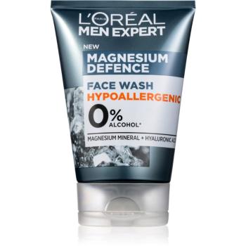 L’Oréal Paris Men Expert Magnesium Defence mycí gel na obličej pro muže 100 ml